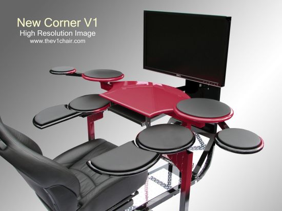 the new corner v1speker support system