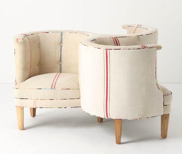 Three seater Axel dofa by Anthropologie