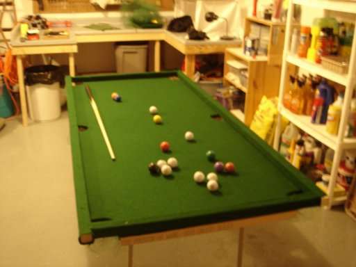 To make a pool table