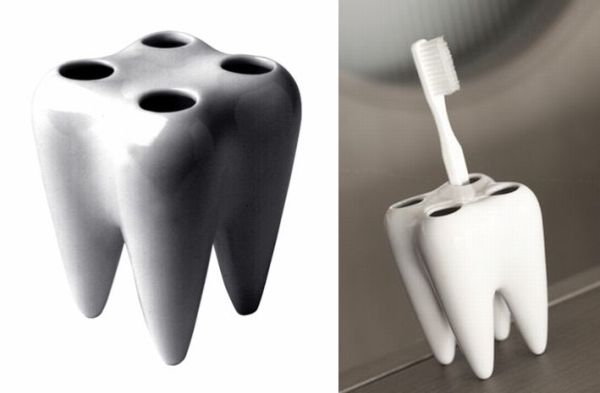 Tooth Toothbrush Holder