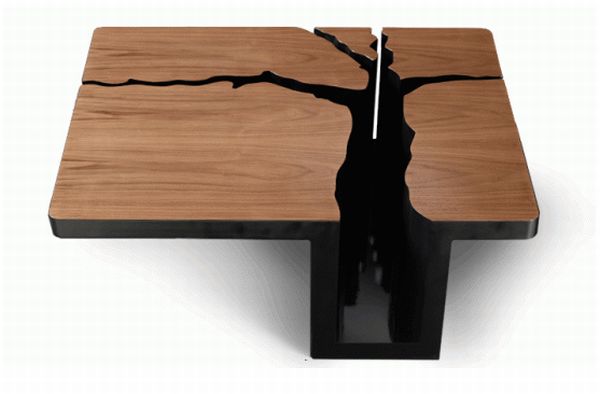 Tree coffee table