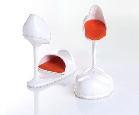 tulip shoe chair 1