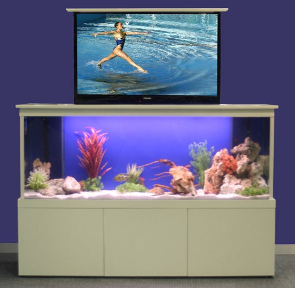 TV Tank hides your flatscreen behind a big aquarium - Hometone - Home  Automation and Smart Home Guide