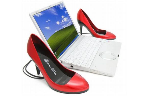 Usb shoe speaker designs to enhance home decor