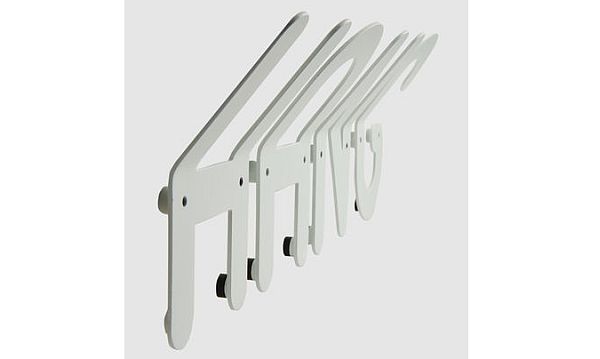 Wall coat rack