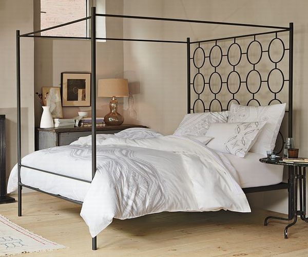 West Elm Ellipse Canopy Bed