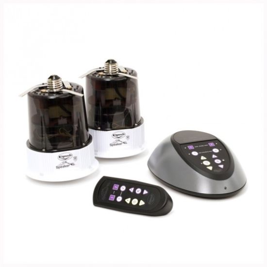 wireless home speakers with led bulbs lightspeaker