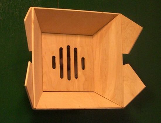 wooden origami speakers2
