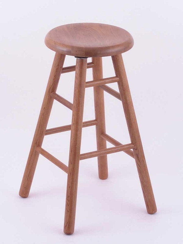 York Saddle Dish Bar Stool