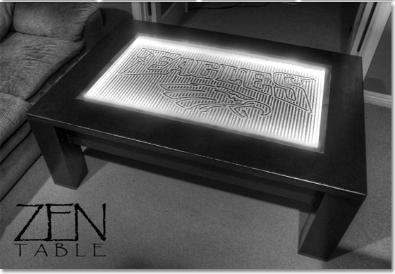 zen garden table