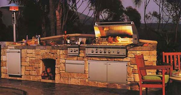 Modern and unique outdoor kitchen designs - Hometone - Home Automation