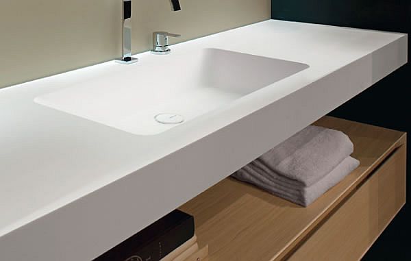 Molded In Sinks With Images Corian Countertops Sink Countertops