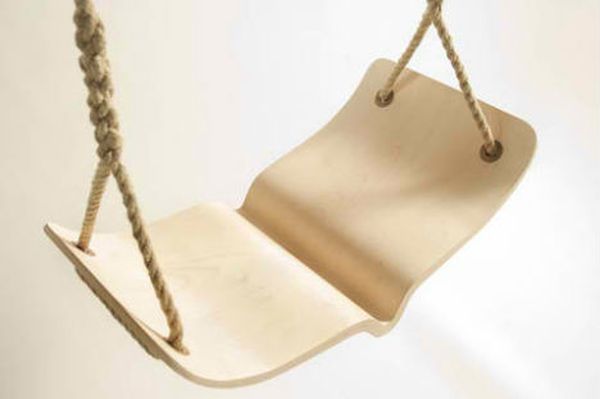 Book-shaped swing