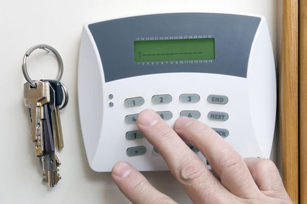 Fit a burglar alarm