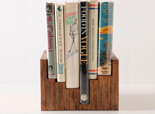 Stained Plywood Book Display