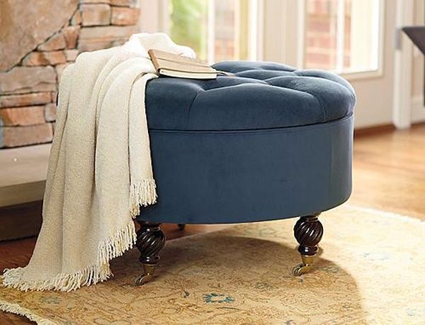 The colette tufted ottoman