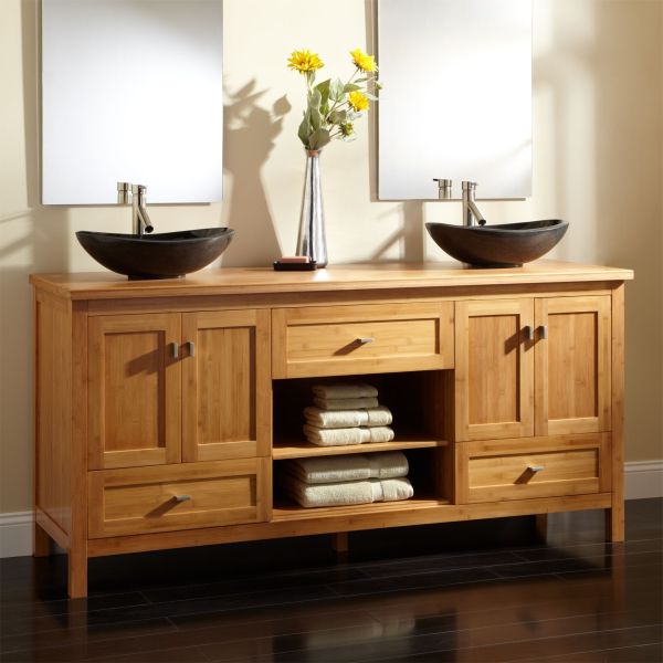 bamboo bathroom cabinets_2