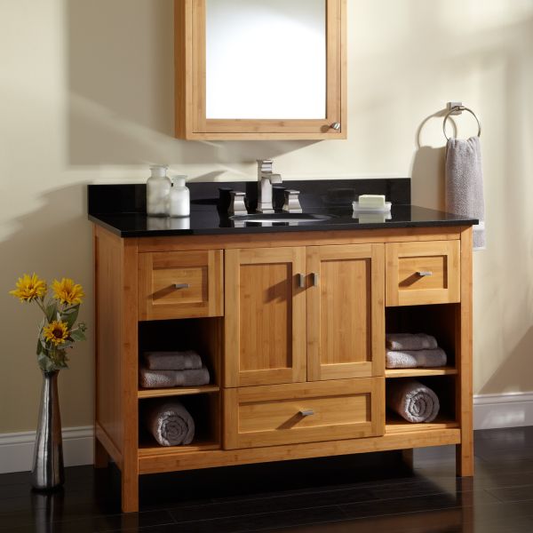 bamboo bathroom cabinets_3