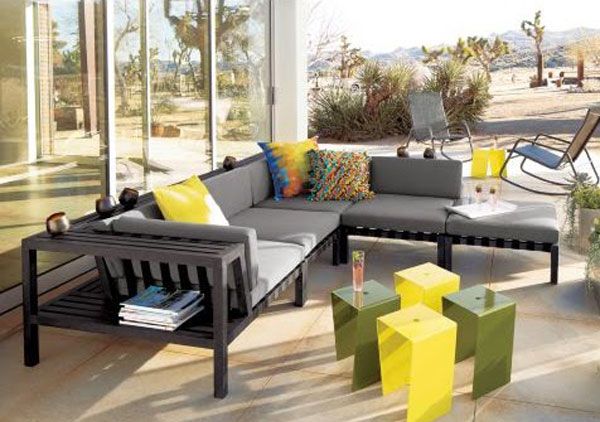 CB2 Havana II Sectional Seating