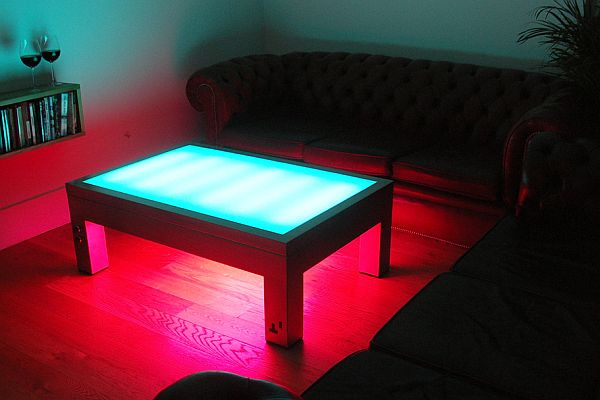 Illuminating Coffee Table from Suck UK