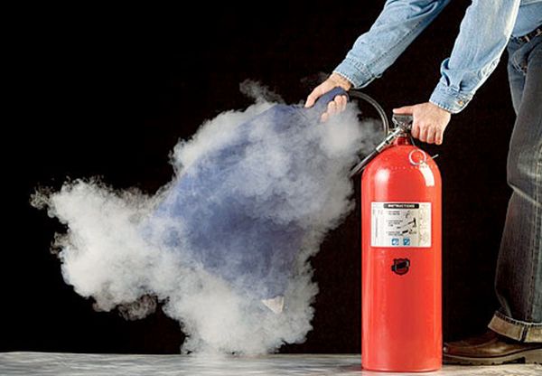 Keep fire extinguishers