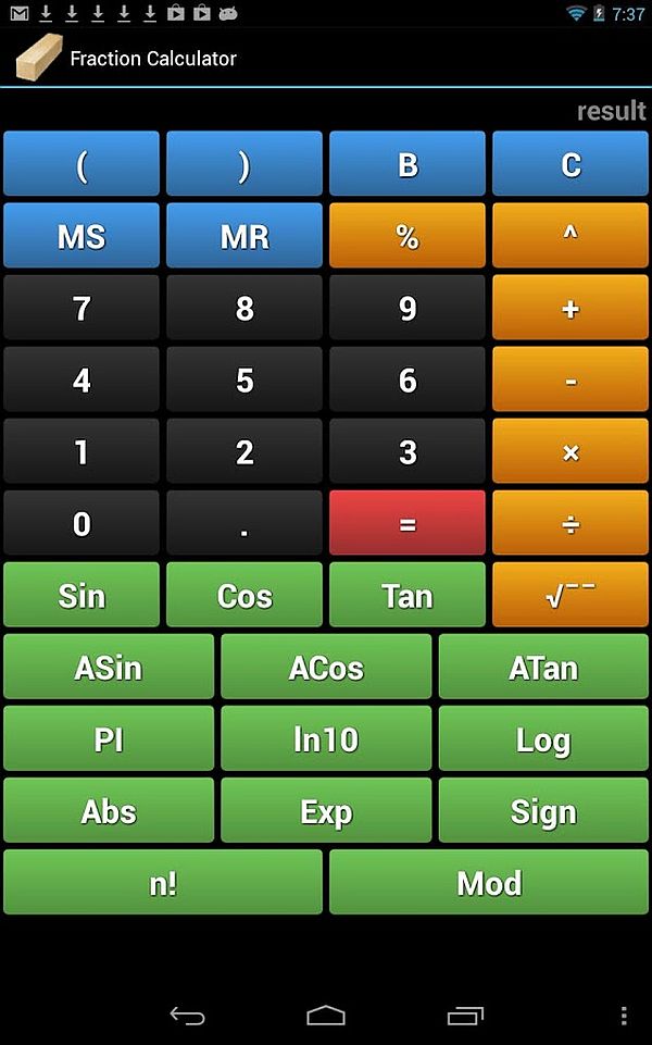 The Handyman Calculator