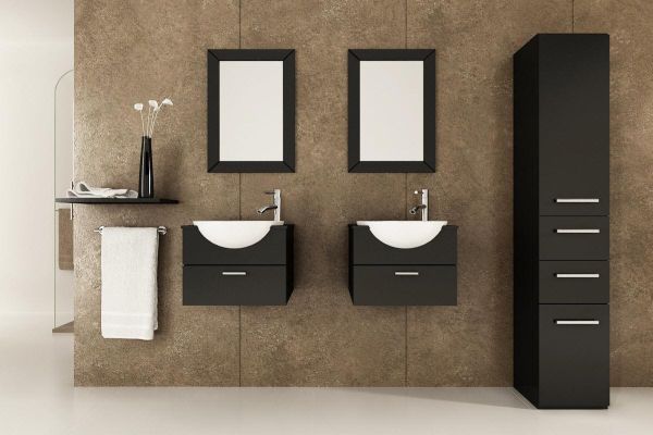 Vanity Units, standing or wall-mounted