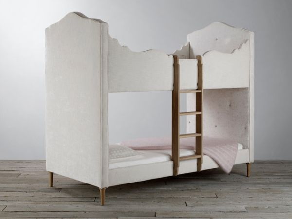 Bed with Upholstered Finish