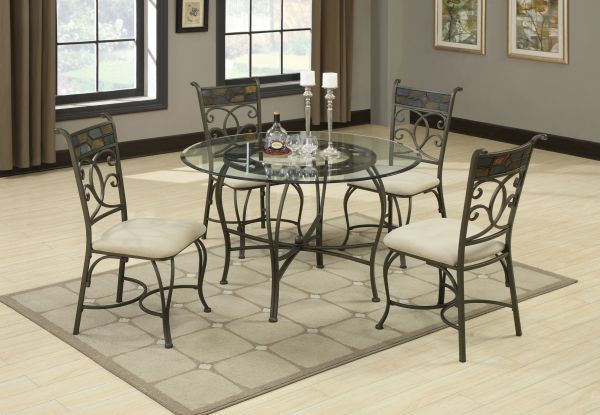 Decorating Your Dining Room with Iron Dining Table_2