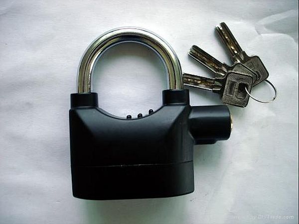 Alarmed Padlock