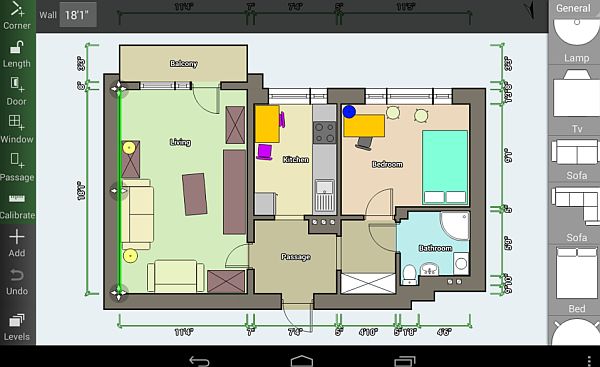 Floor Plan Creator app