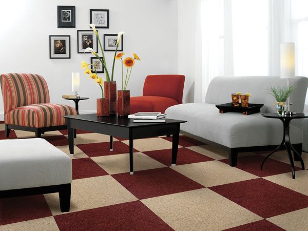 Reddish Floor tiles