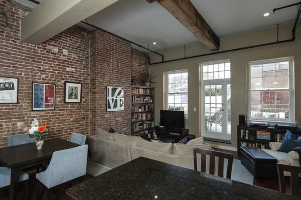 Add brick as a focal point