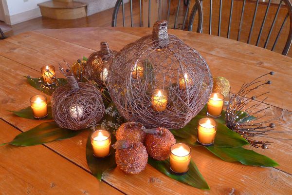 creative autumn centerpieces