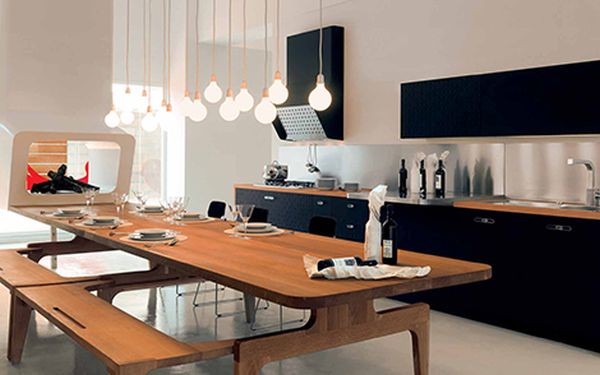 modern italian kitchen by schiffini