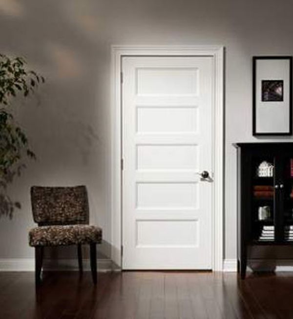 Paneled interior doors