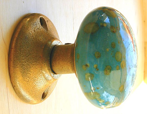 ceramic doorknob