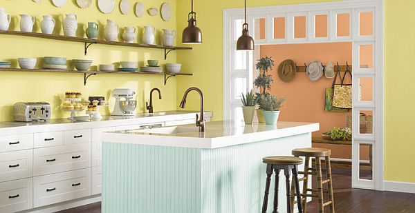 Pastels in Kitchen