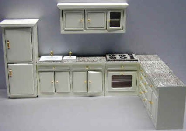 Crafting Lovely Custom Kitchen Cabinets For Your Daughter S Dollhouse   Dollhouse Kitchen Cabinets 6 