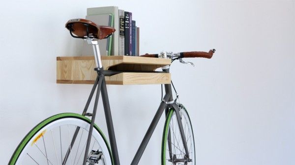 Build a bike shelf