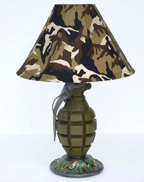 Desktop Grenade Lamp