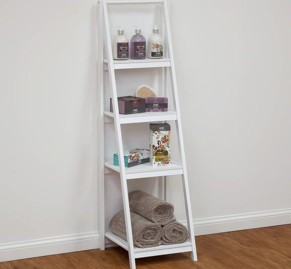 Ladder shelves