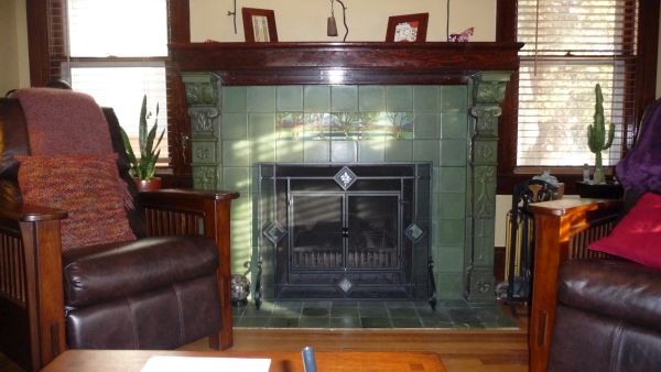 Vintage fireplaces