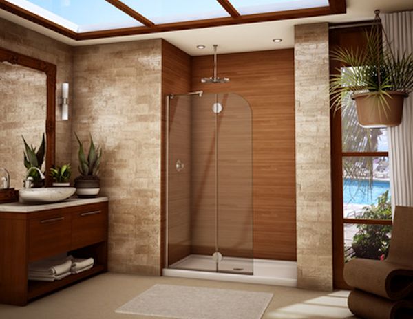 Wooden shower