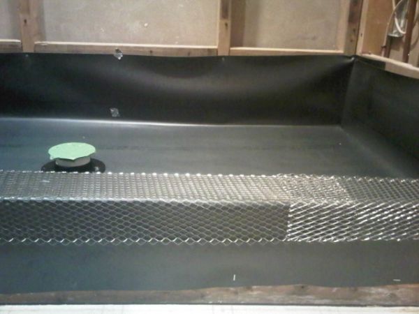 DIY shower pan (5)