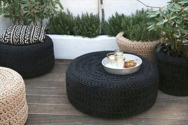 DIY tire recycling