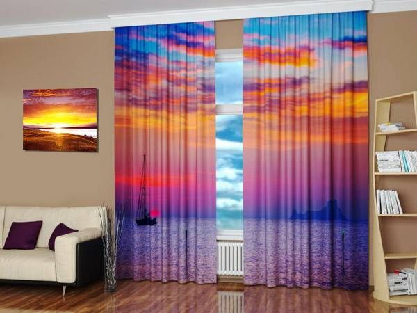 Digitally printed curtains  1