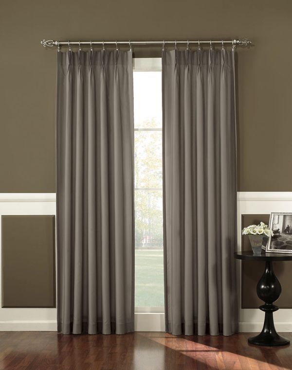 Long curtains