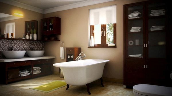 classy bathroom with a classic touch (6)