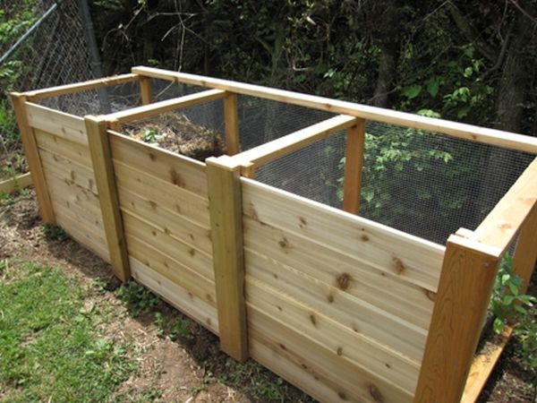 Garden composite bins